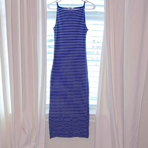 Zara Striped Midi Dress